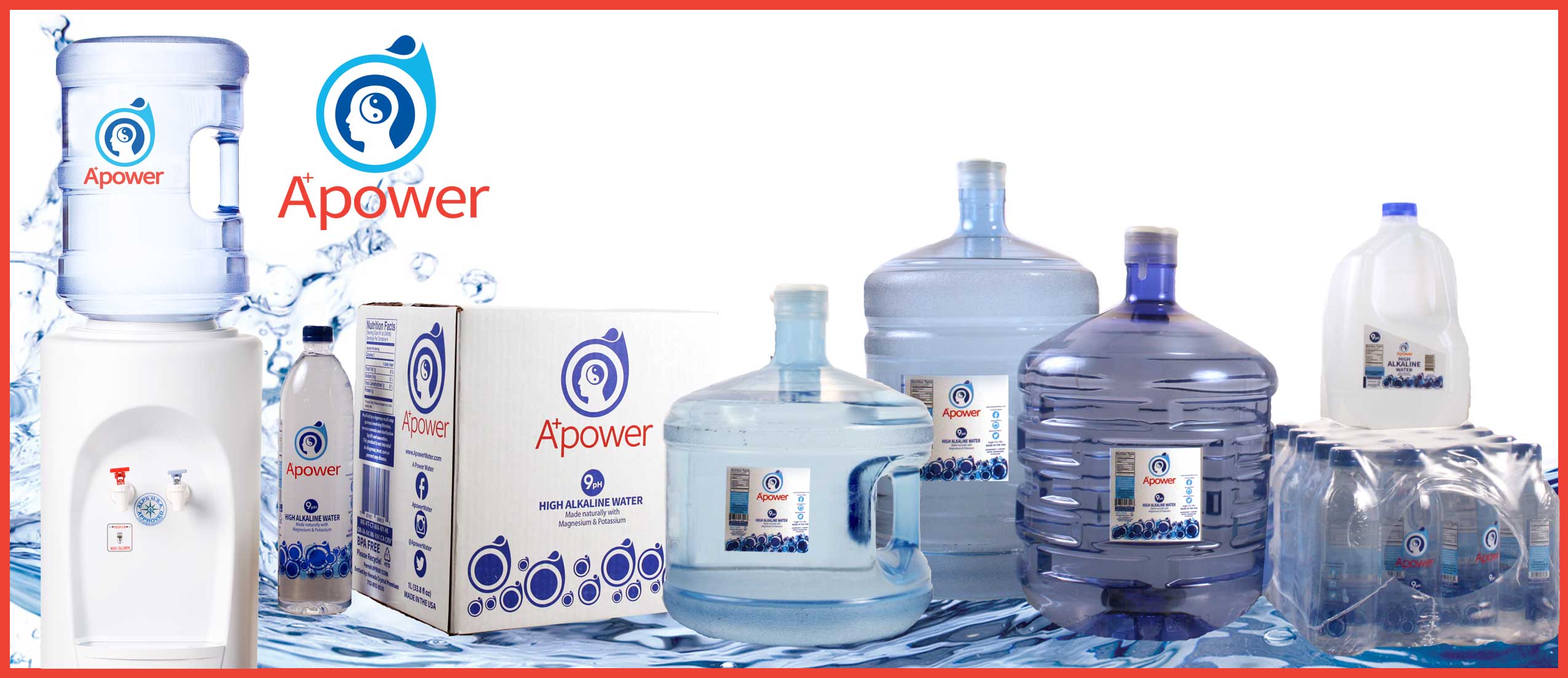 A collection of water bottles in various sizes, delivered by Nevada Crystal Premium's best water delivery service near me.