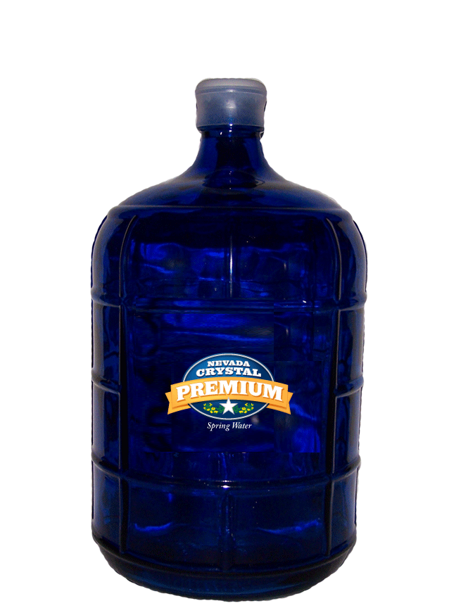 Glass Spring Water Bottle