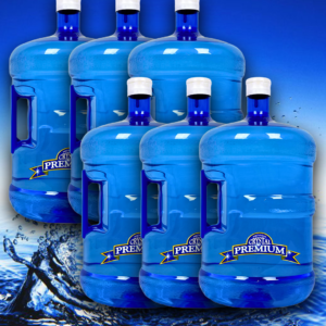 4 Gallon BPA Free Purified 6 Bottle Plan